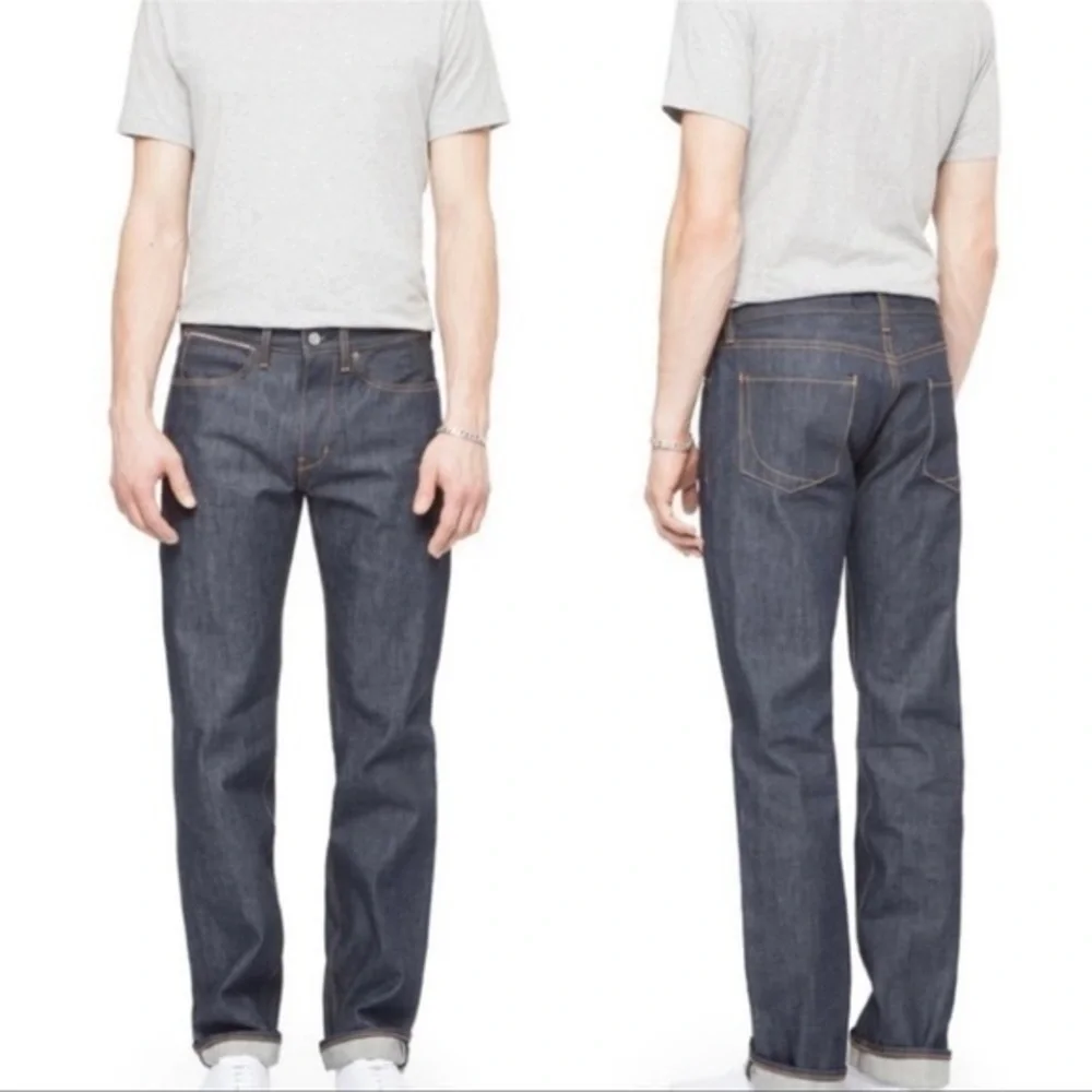 PaperDenim & Cloth Cotton Blend Hi-Rise Jeans Size 36x30